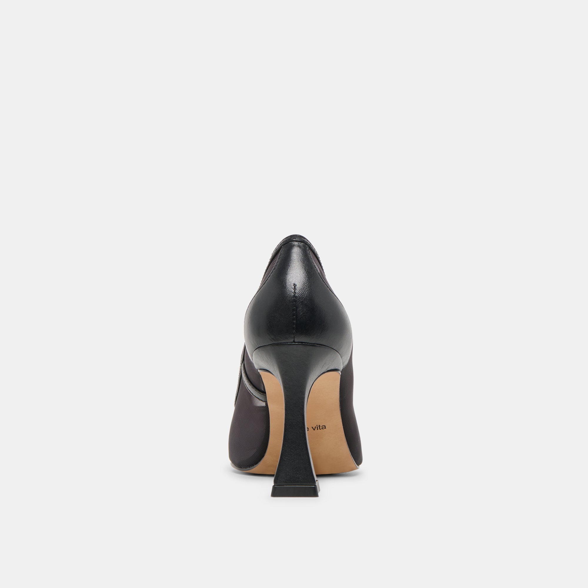 Malory Onyx Mesh Heels / Dolce Vita