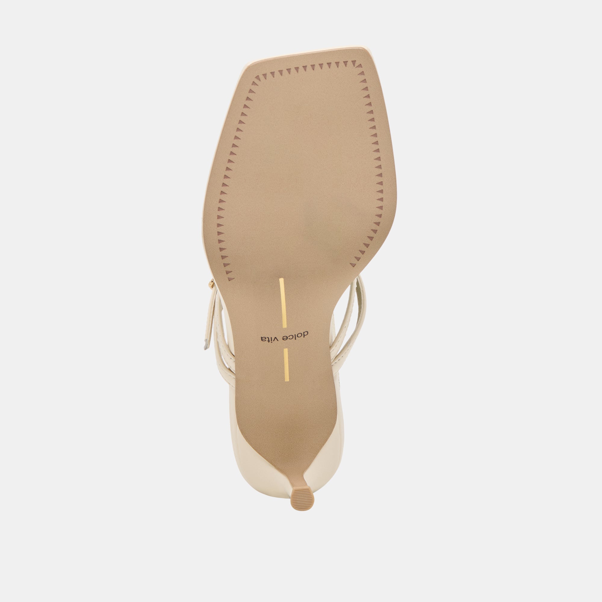 Biaga Off White Leather Heels / Dolce Vita