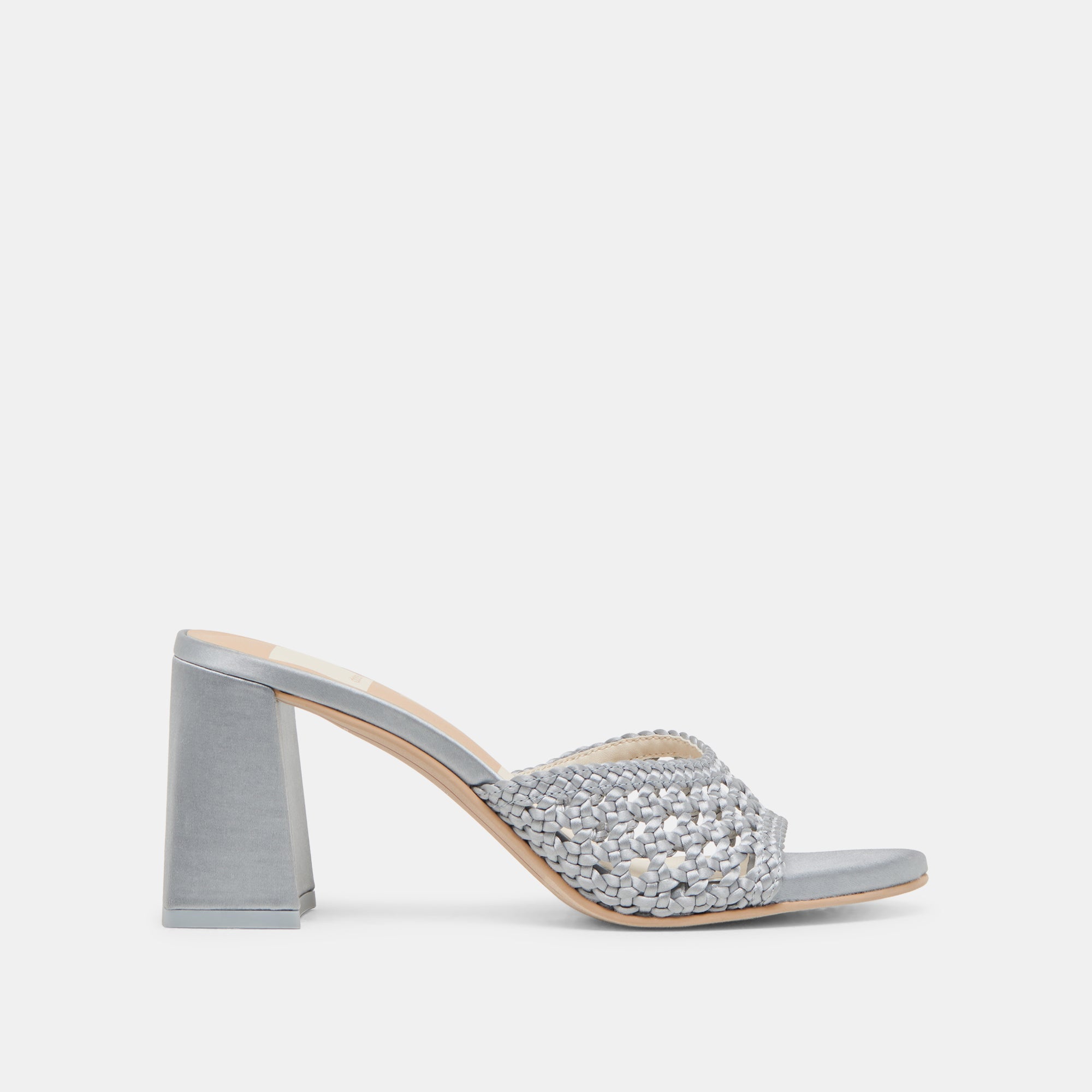 MARGOE HEELS LIGHT BLUE WOVEN SATIN
 – Dolce Vita / Dolce Vita