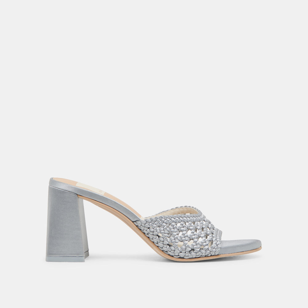 MARGOE HEELS LIGHT BLUE WOVEN SATIN
 – Dolce Vita / Dolce Vita