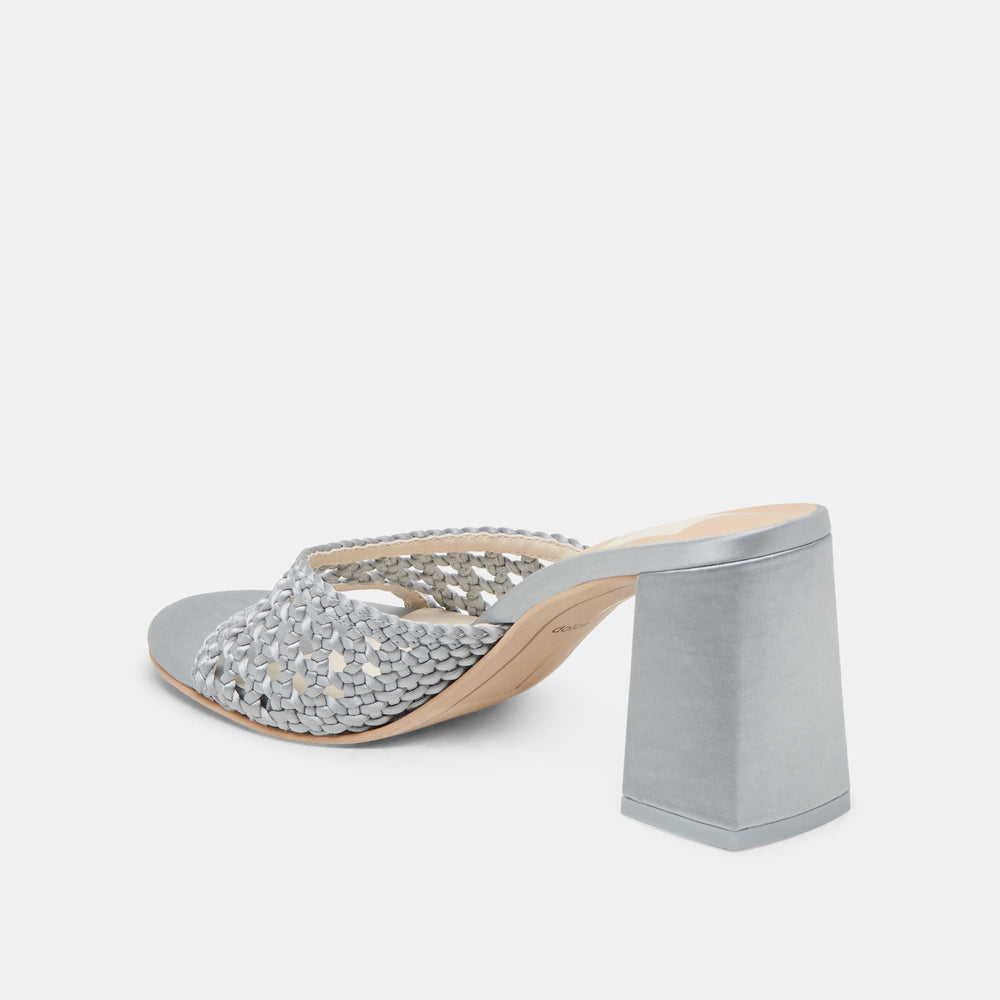 MARGOE HEELS LIGHT BLUE WOVEN SATIN
 – Dolce Vita / Dolce Vita