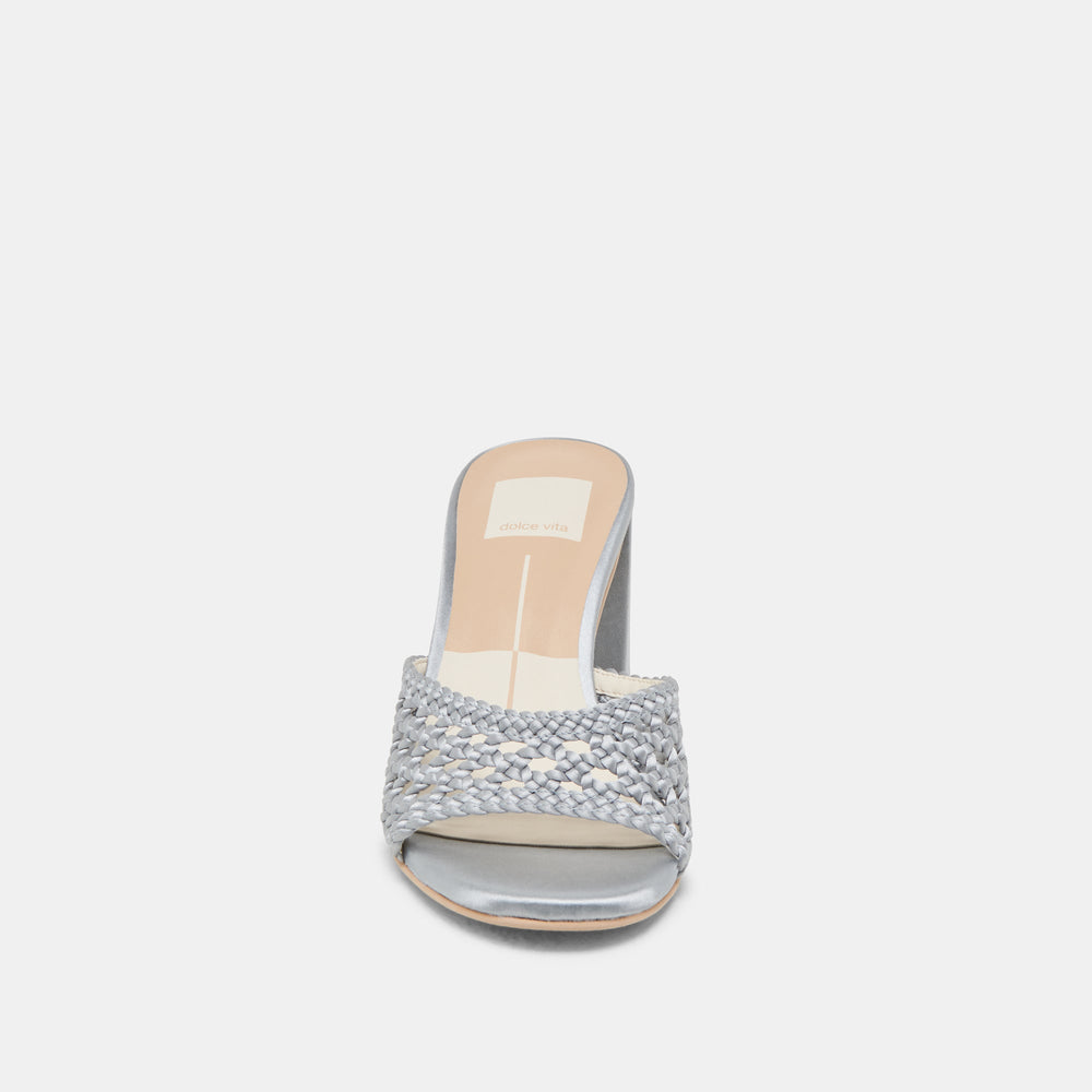 MARGOE HEELS LIGHT BLUE WOVEN SATIN
 – Dolce Vita / Dolce Vita