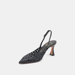 GLORIA HEELS BLACK WOVEN
 – Dolce Vita / Dolce Vita