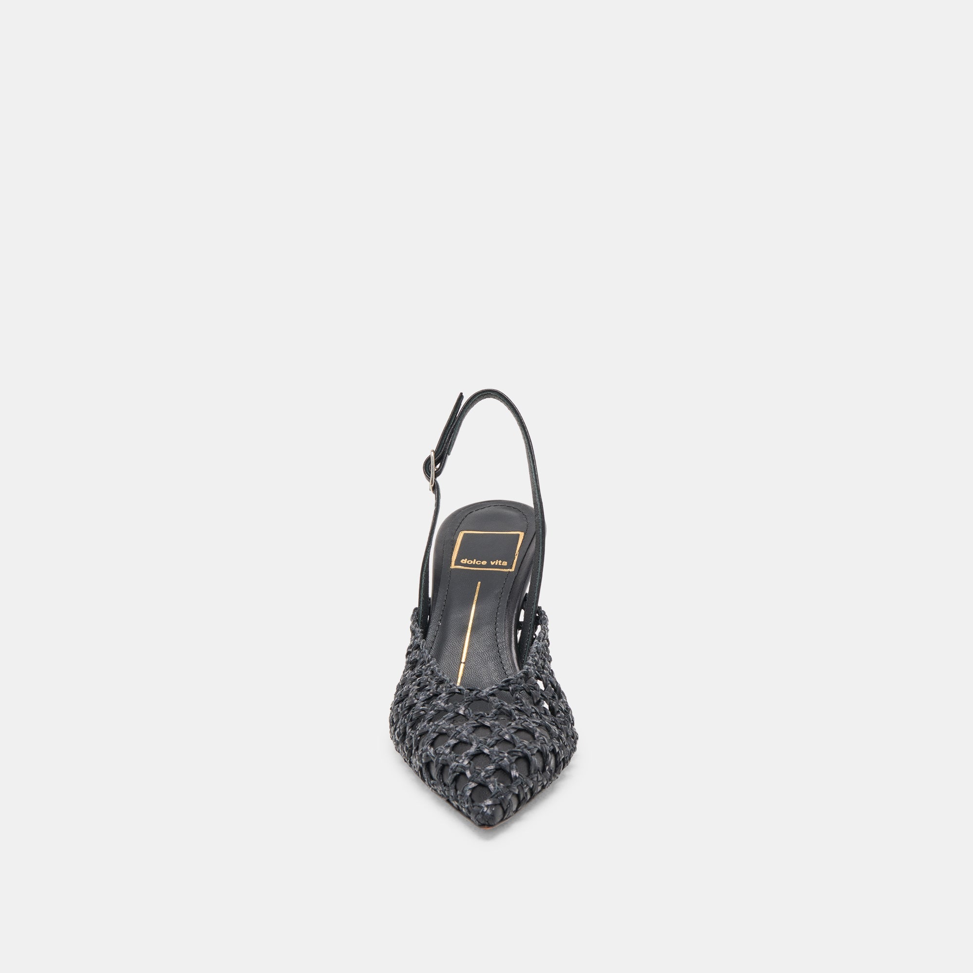 GLORIA HEELS BLACK WOVEN
 – Dolce Vita / Dolce Vita