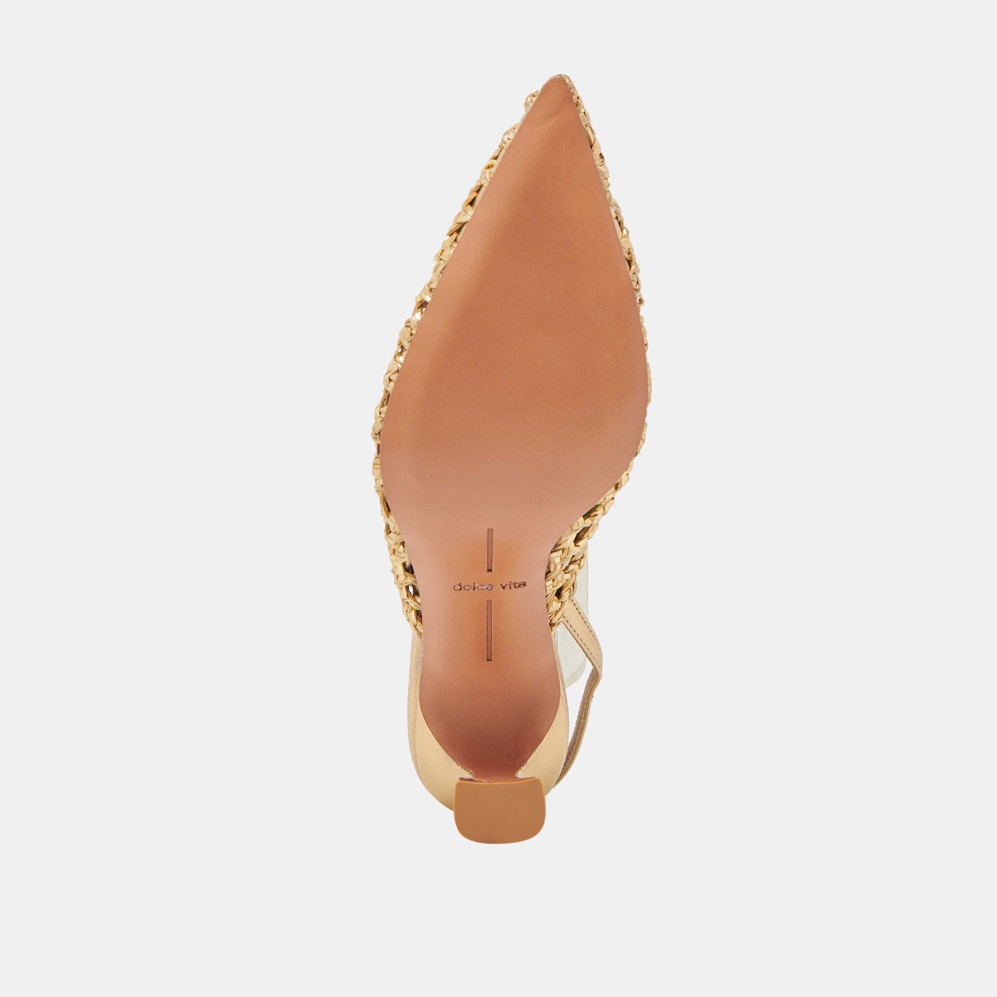 GLORIA HEELS GOLD WOVEN
 – Dolce Vita / Dolce Vita