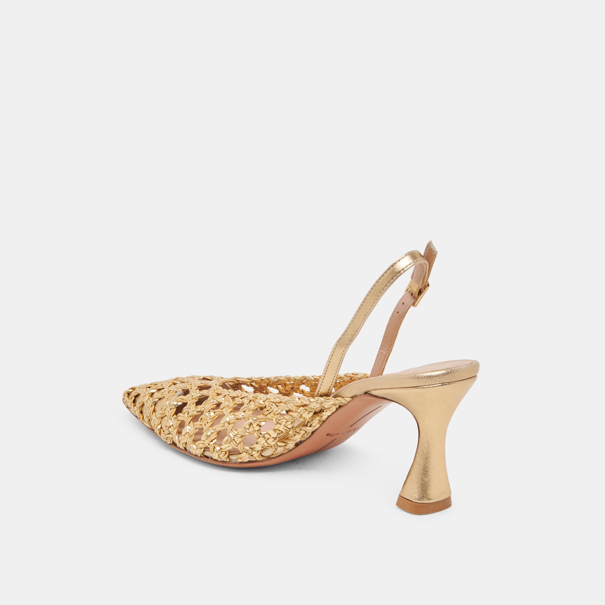 GLORIA HEELS GOLD WOVEN
 – Dolce Vita / Dolce Vita