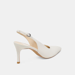 ELASI HEELS WHITE LEATHER
 – Dolce Vita / Dolce Vita