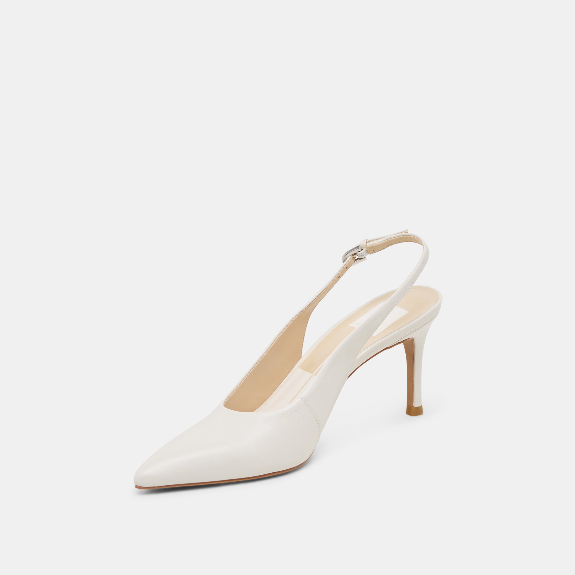 ELASI HEELS WHITE LEATHER
 – Dolce Vita / Dolce Vita