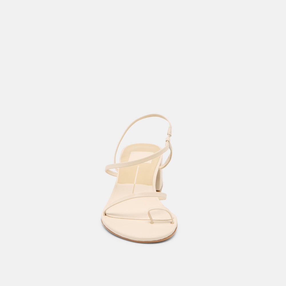 Trini Creme Leather Heels / Dolce Vita