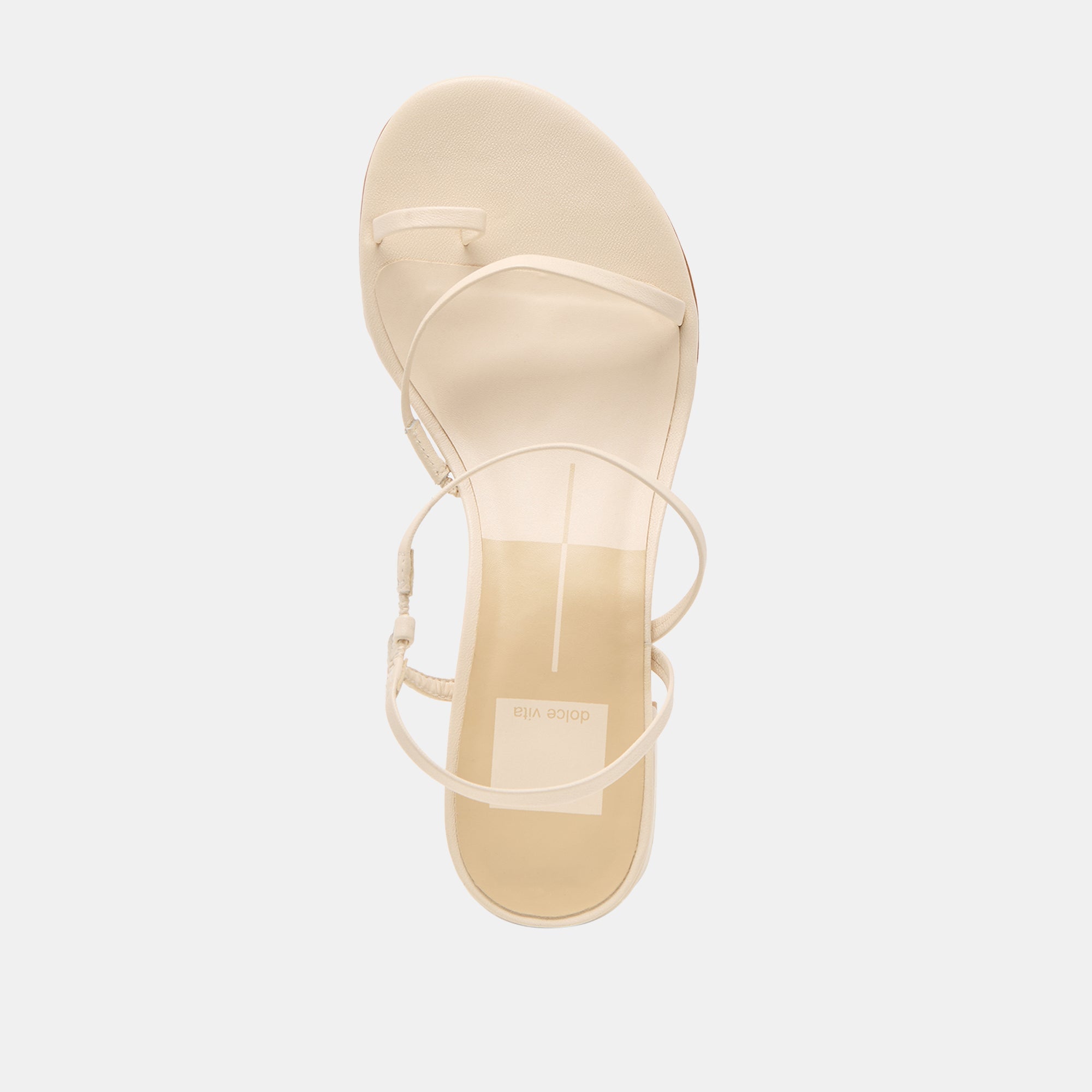 Trini Creme Leather Heels / Dolce Vita