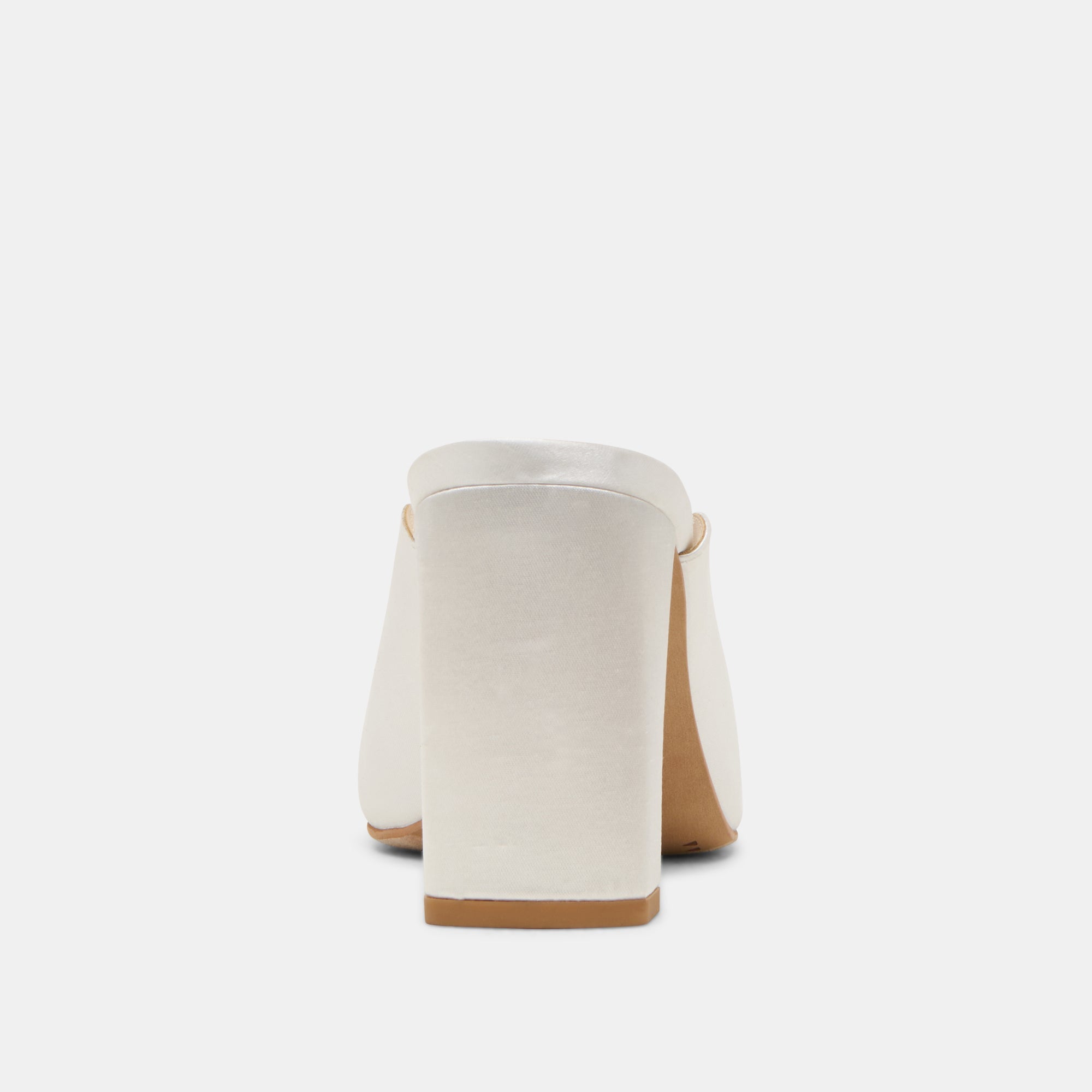 Sabela Off White Satin Heels / Dolce Vita