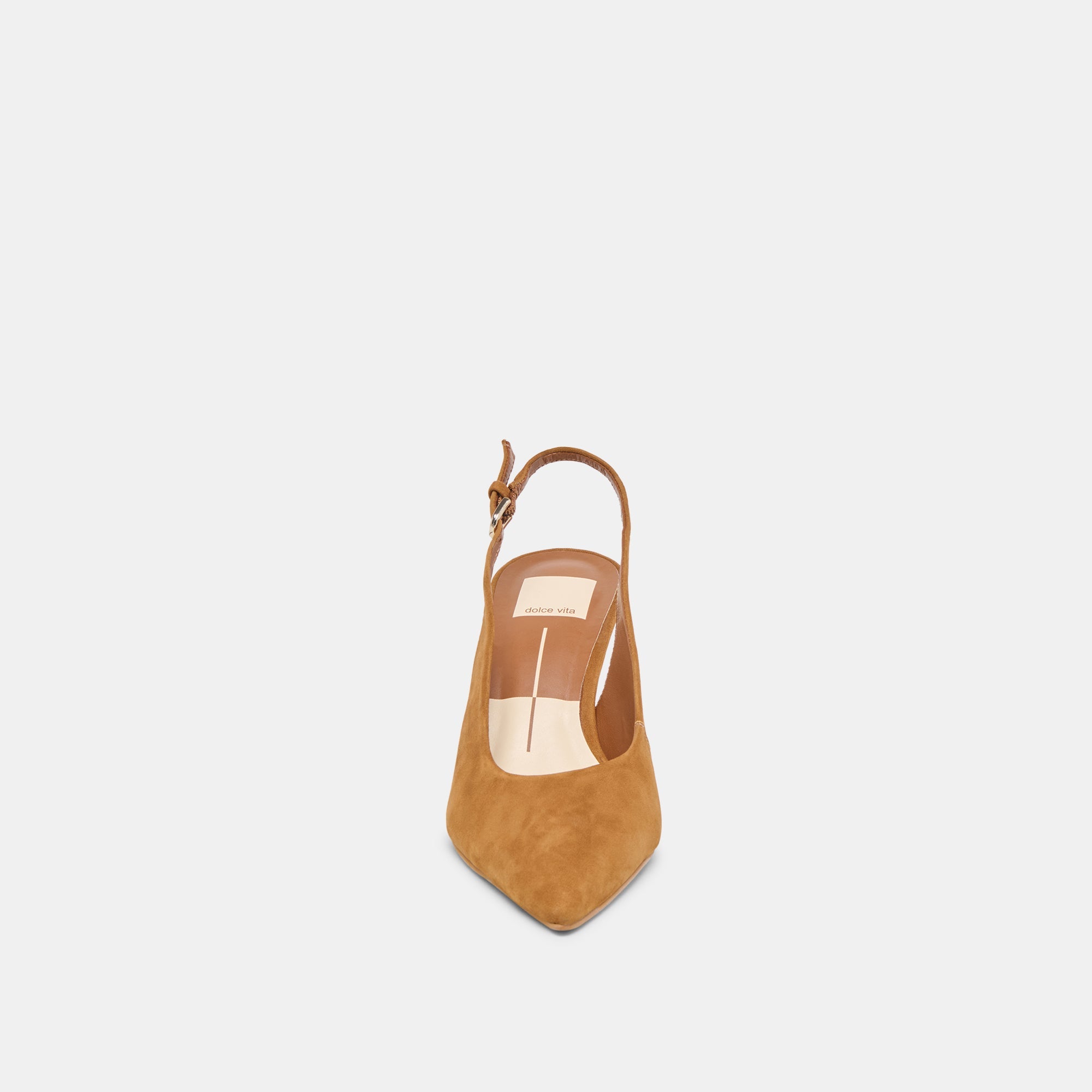 Elasi Brown Nubuck Heels / Dolce Vita