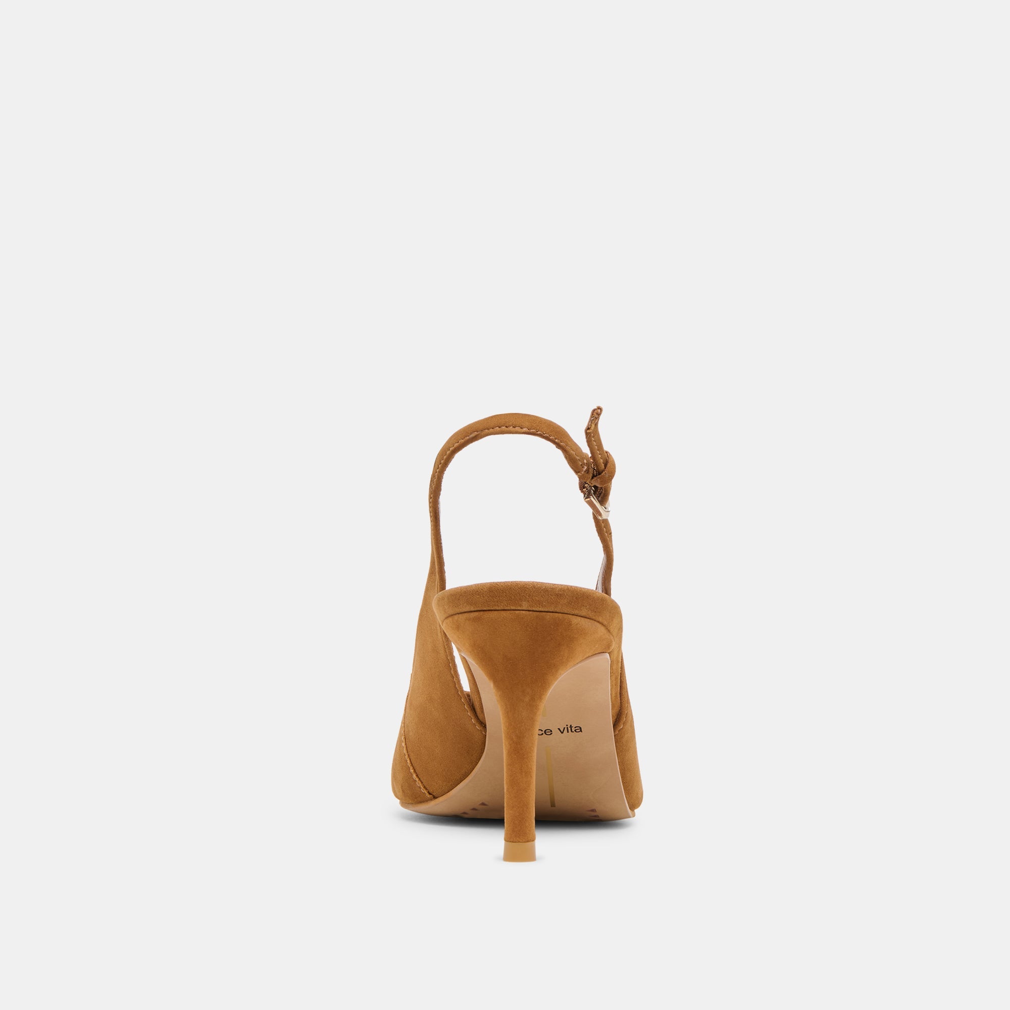 Elasi Brown Nubuck Heels / Dolce Vita