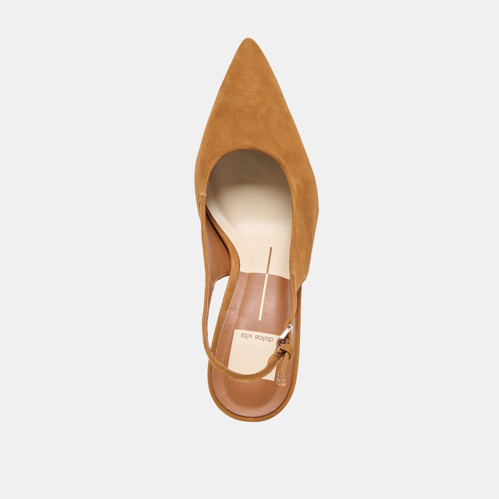 Elasi Brown Nubuck Heels / Dolce Vita