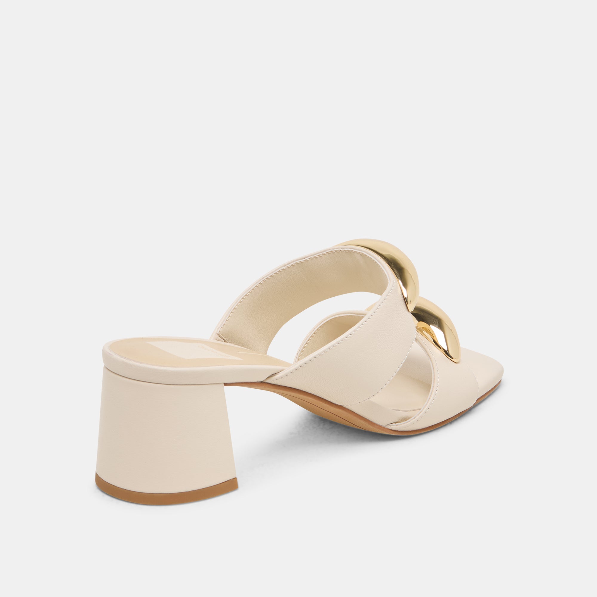 Barnet Bone Leather Heels / Dolce Vita