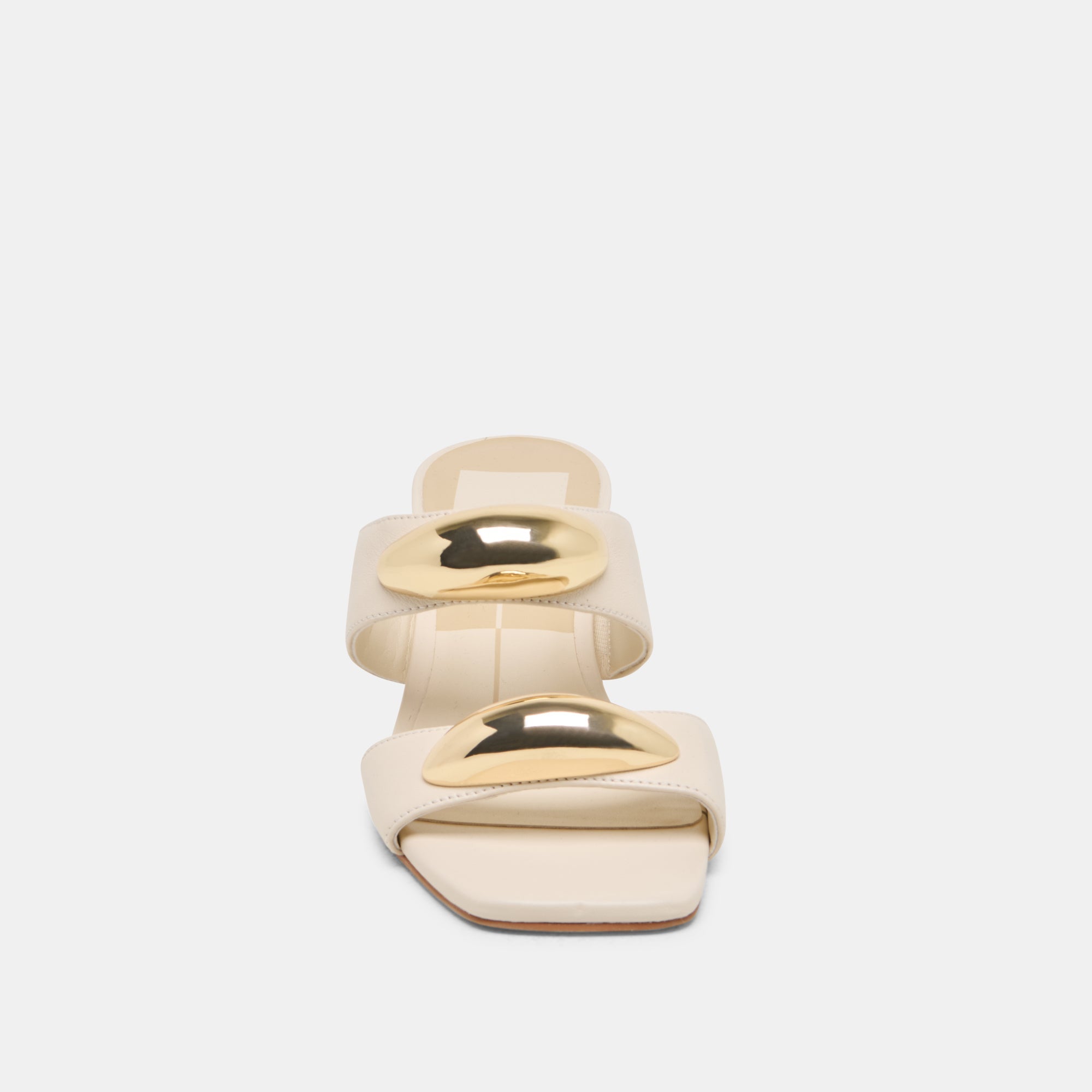 Barnet Bone Leather Heels / Dolce Vita