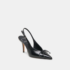 GEENA HEELS BLACK LEATHER
 – Dolce Vita / Dolce Vita