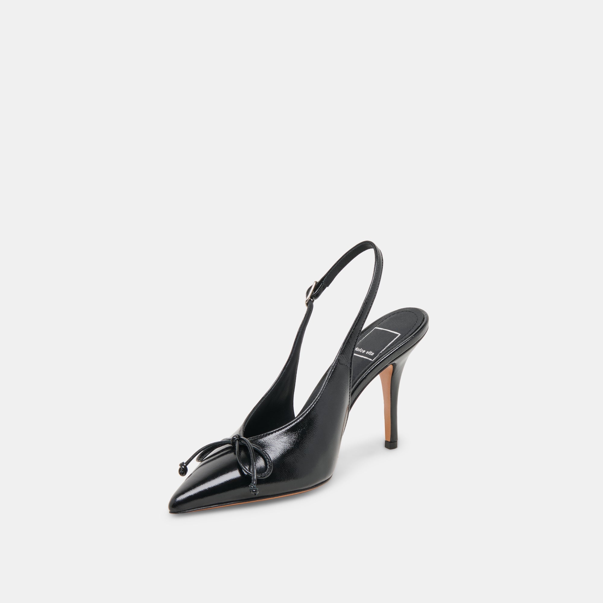 GEENA HEELS BLACK LEATHER
 – Dolce Vita / Dolce Vita