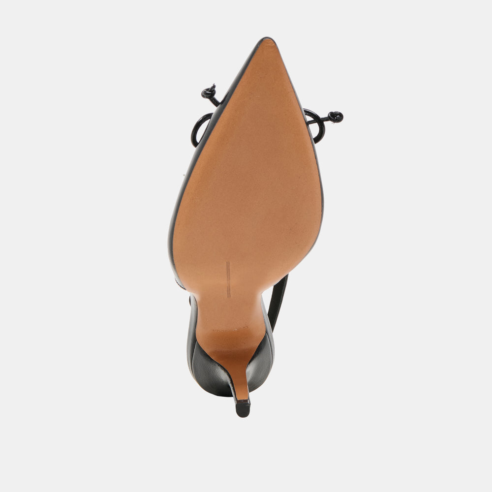 GEENA HEELS BLACK LEATHER
 – Dolce Vita / Dolce Vita