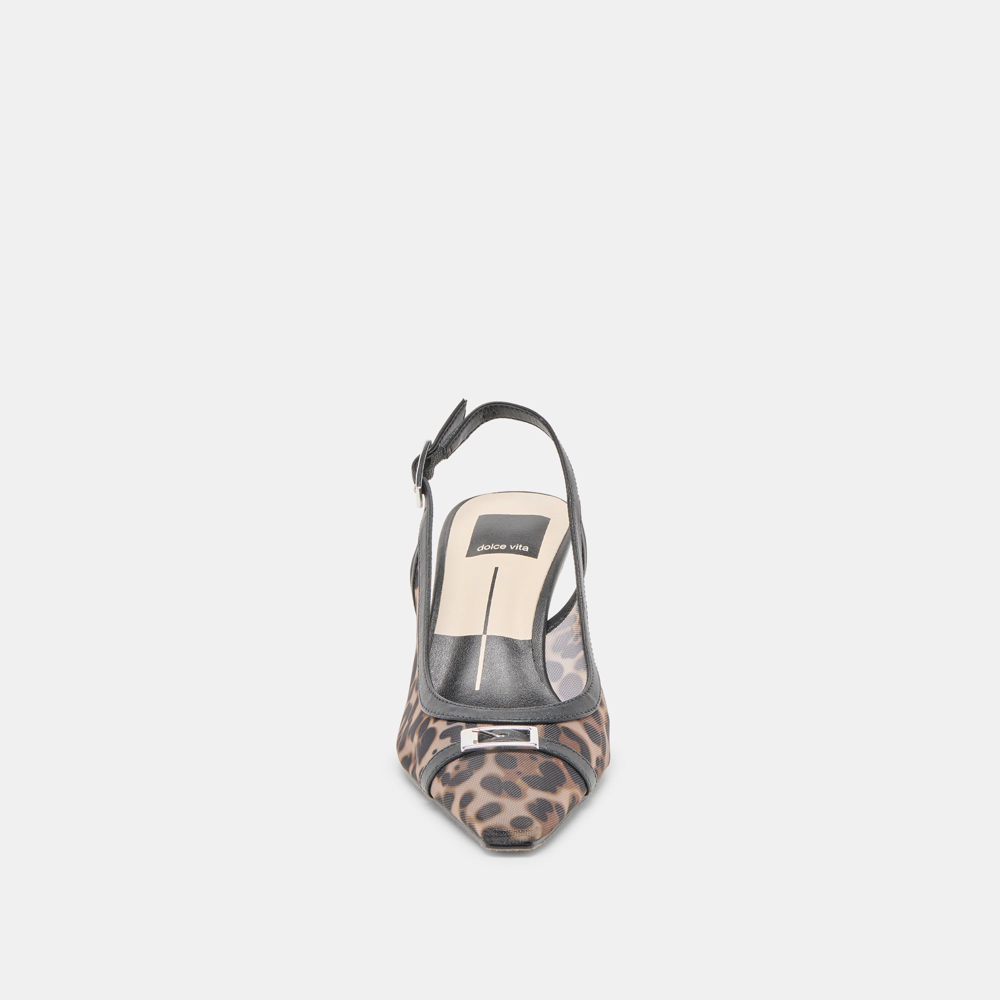 Lorine Leopard Mesh Heels / Dolce Vita