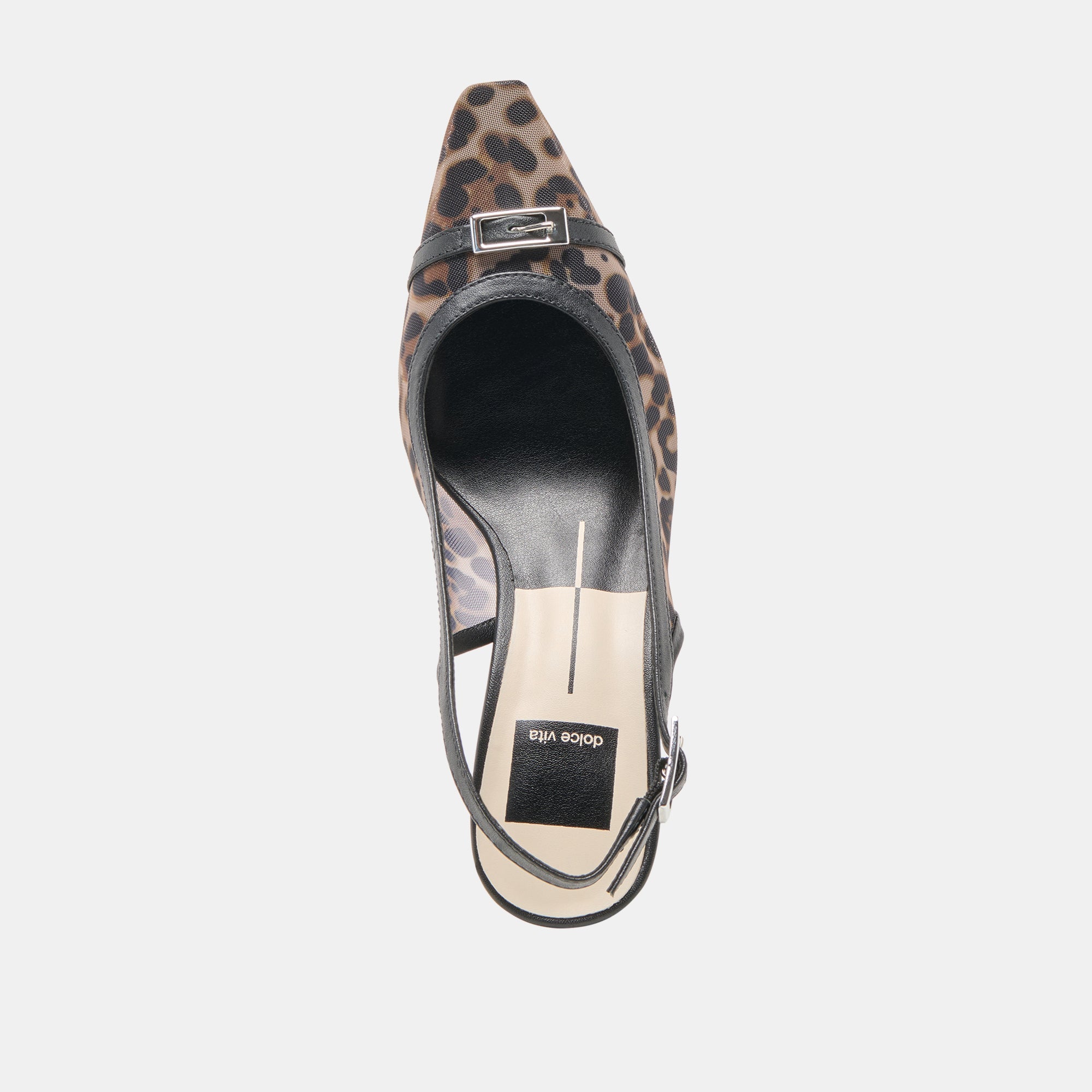 Lorine Leopard Mesh Heels / Dolce Vita