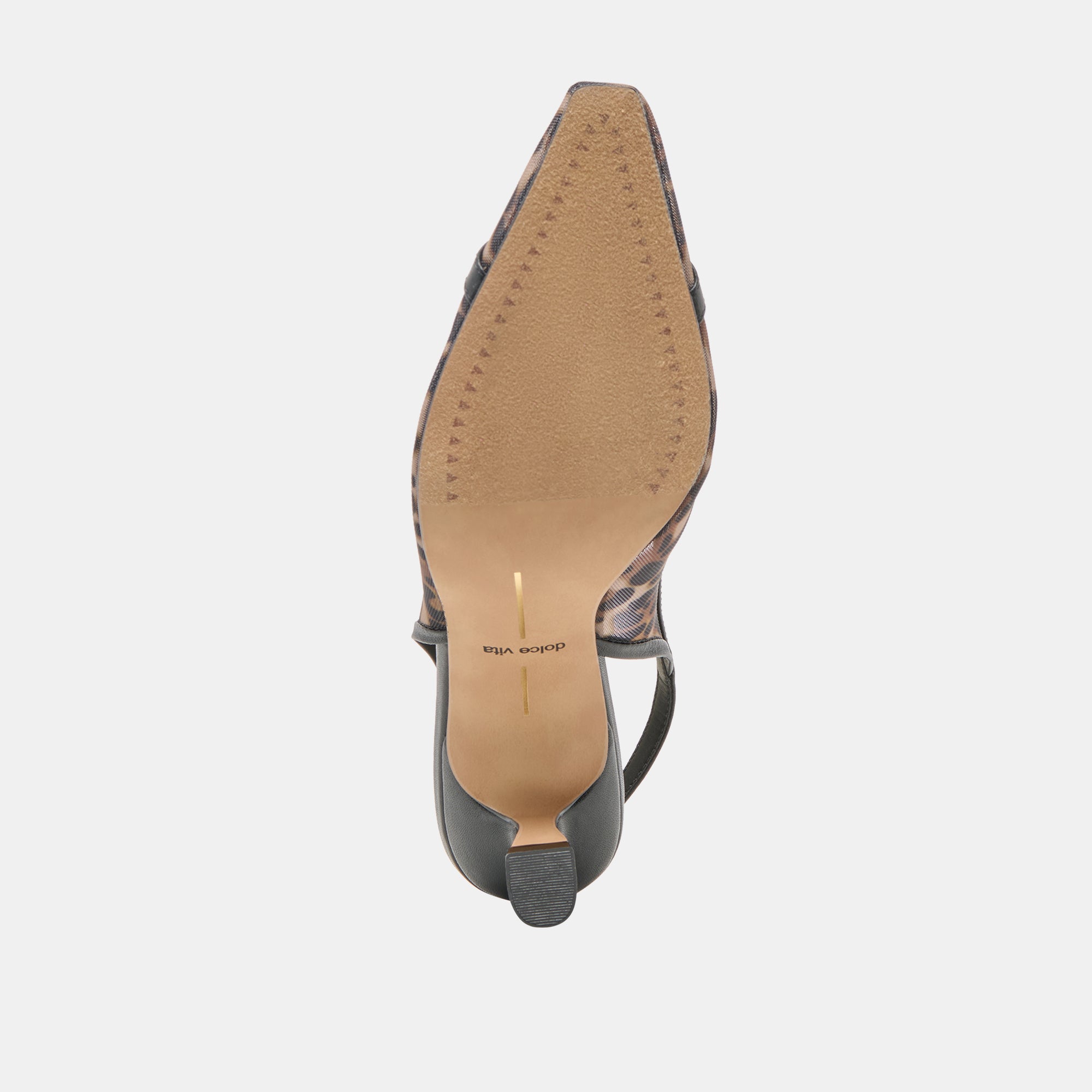 Lorine Leopard Mesh Heels / Dolce Vita