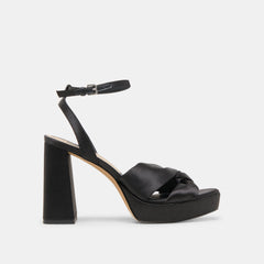 PARLO HEELS ONYX SATIN
 – Dolce Vita / Dolce Vita