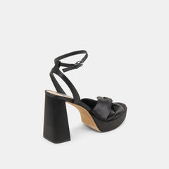 PARLO HEELS ONYX SATIN
 – Dolce Vita / Dolce Vita