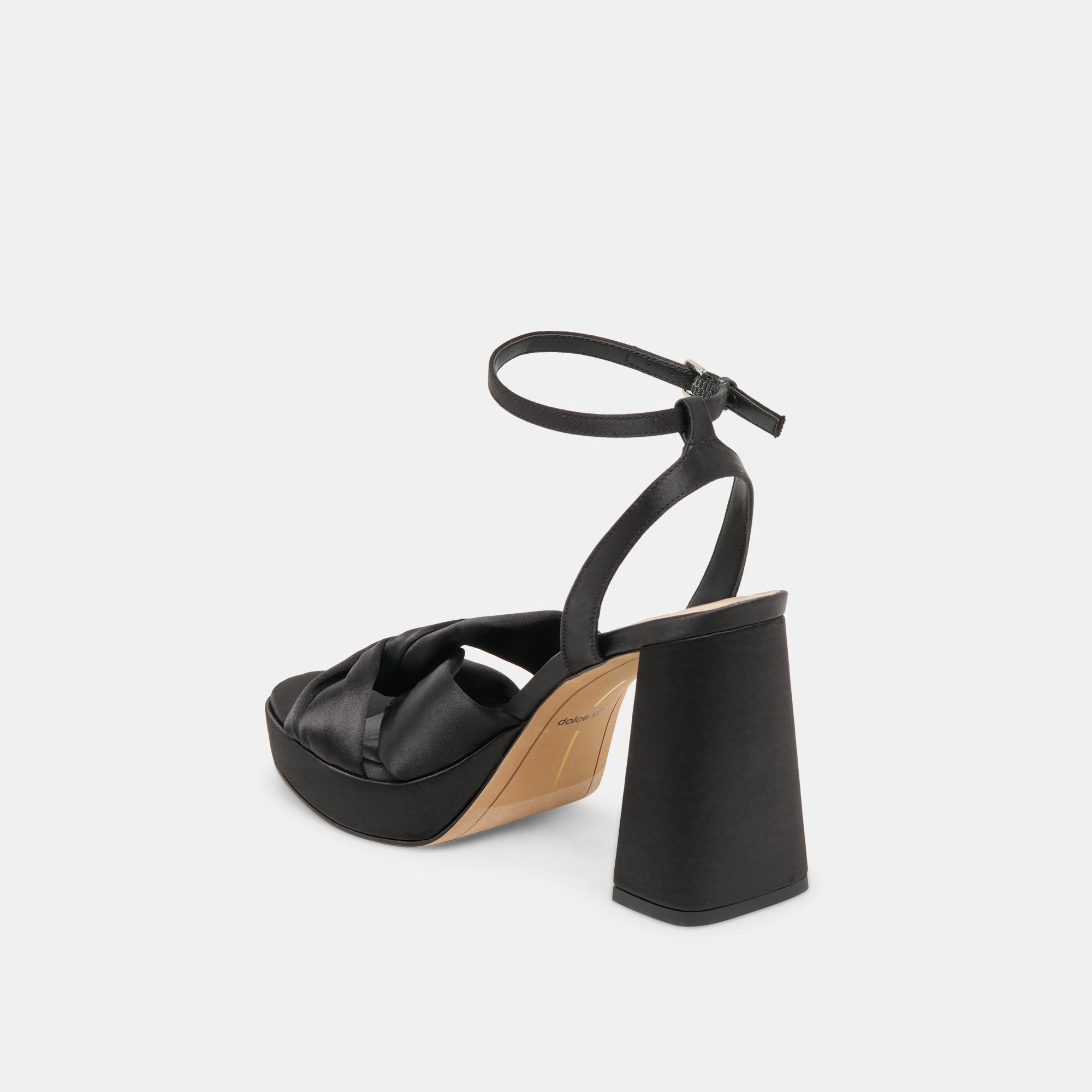 PARLO HEELS ONYX SATIN
 – Dolce Vita / Dolce Vita