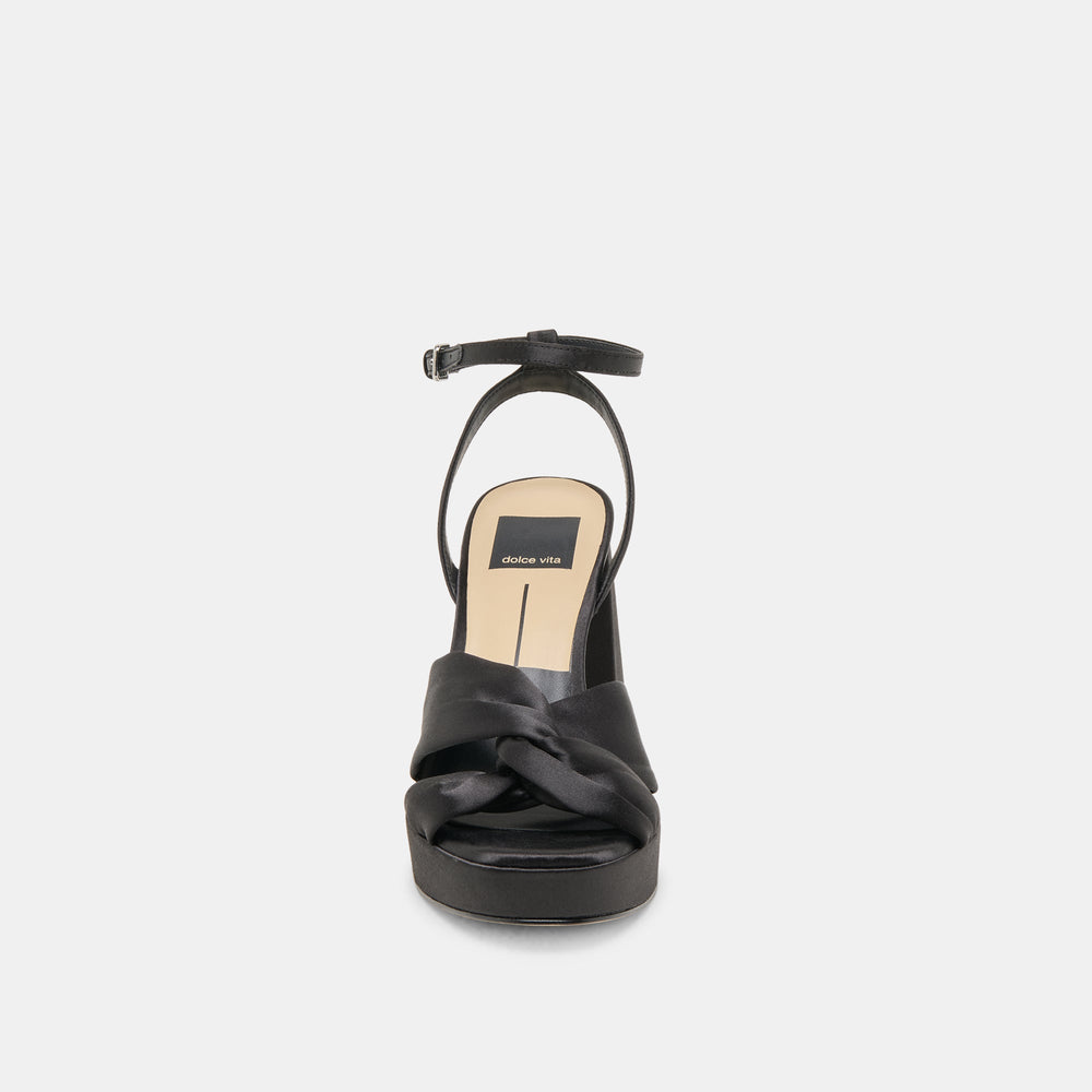 PARLO HEELS ONYX SATIN
 – Dolce Vita / Dolce Vita