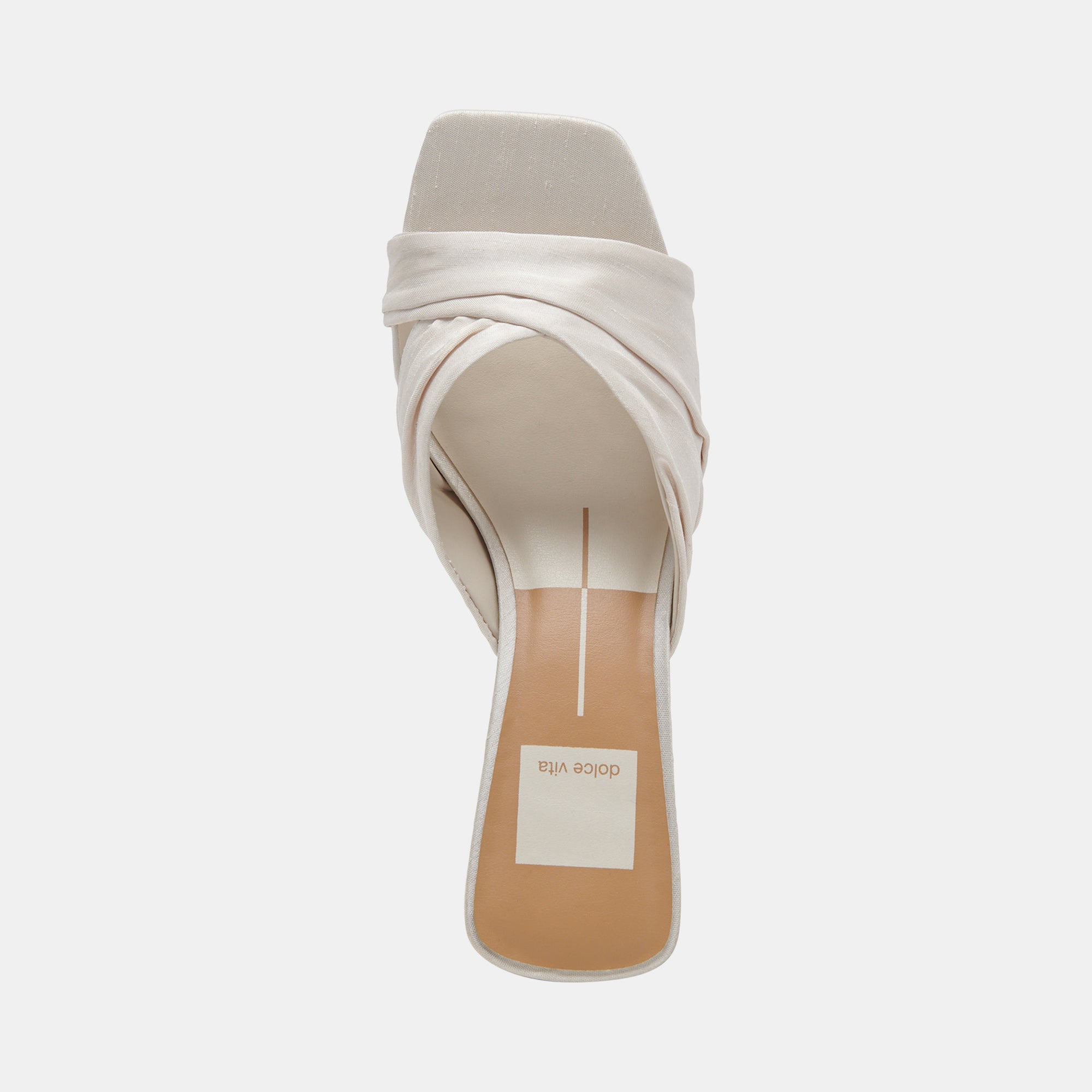 CARLAN HEELS OFF WHITE SILK
 – Dolce Vita / Dolce Vita