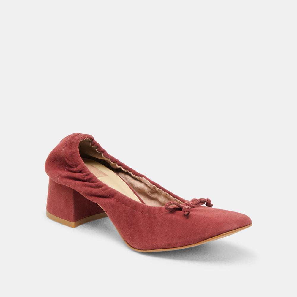 Karmin Brandy Suede Heels / Dolce Vita