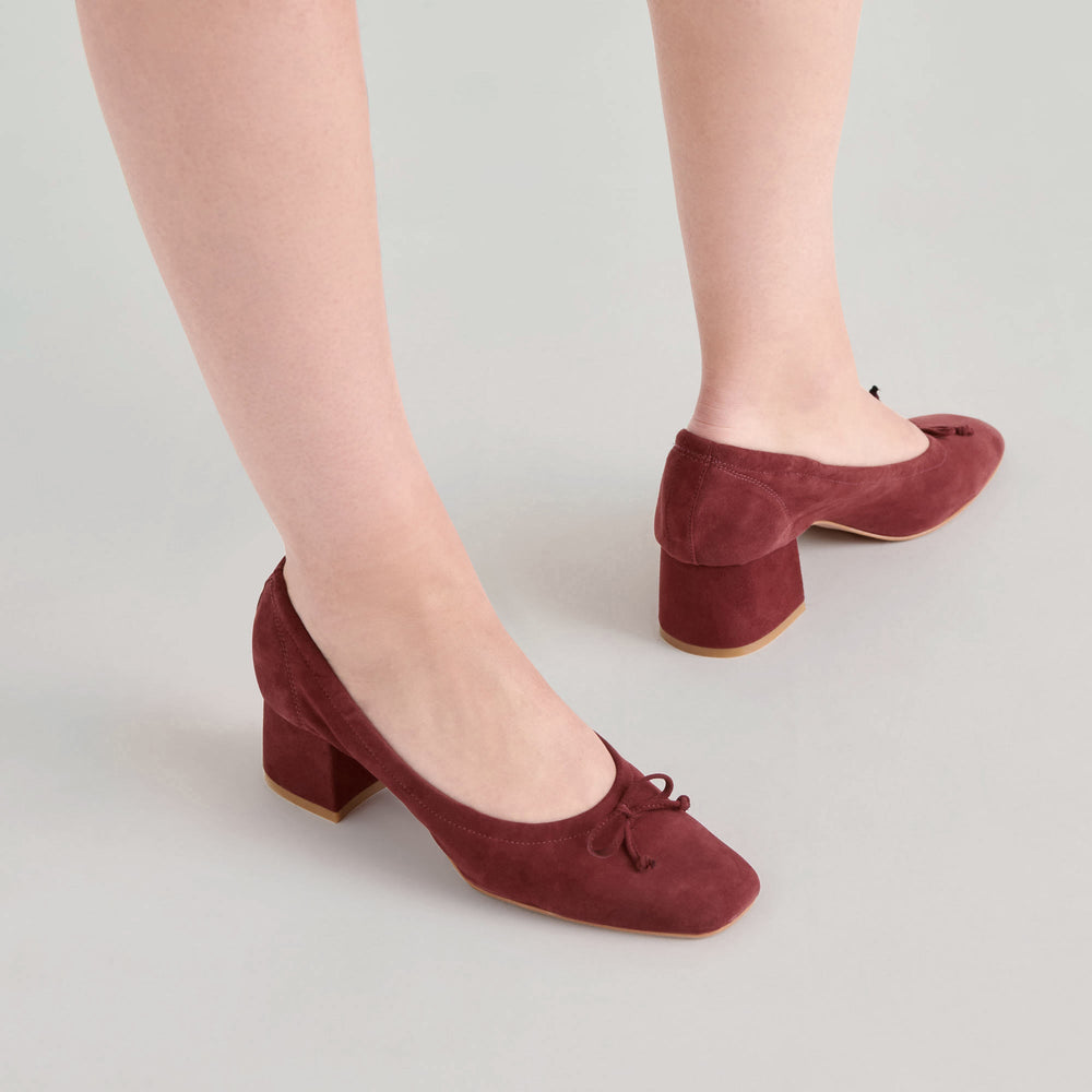 Karmin Brandy Suede Heels / Dolce Vita