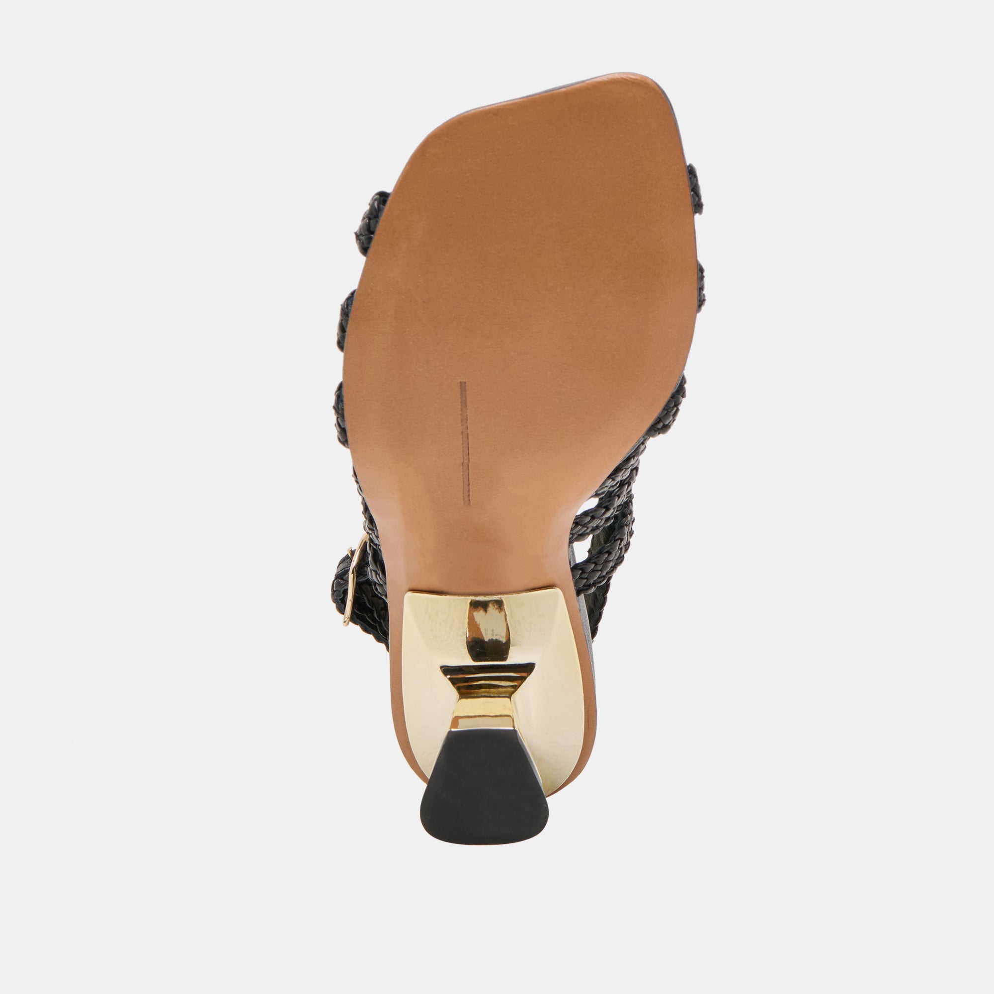 SICILY HEELS BLACK WOVEN LEATHER
 – Dolce Vita / Dolce Vita