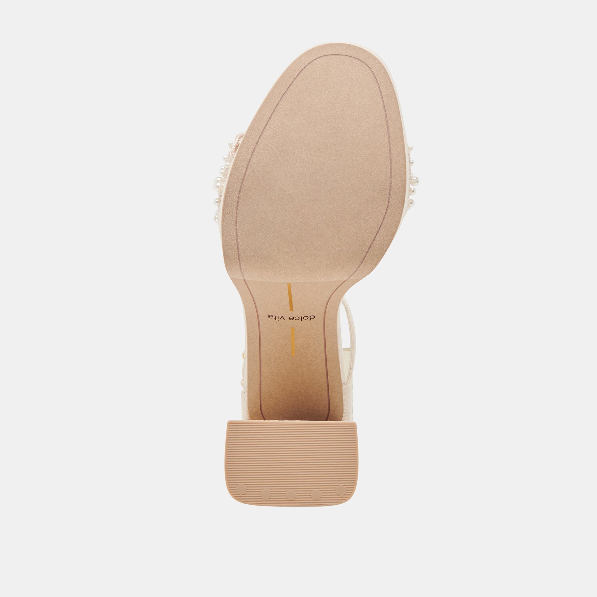 PELTIN PEARL HEELS VANILLA WOVEN RAFFIA
 – Dolce Vita / Dolce Vita