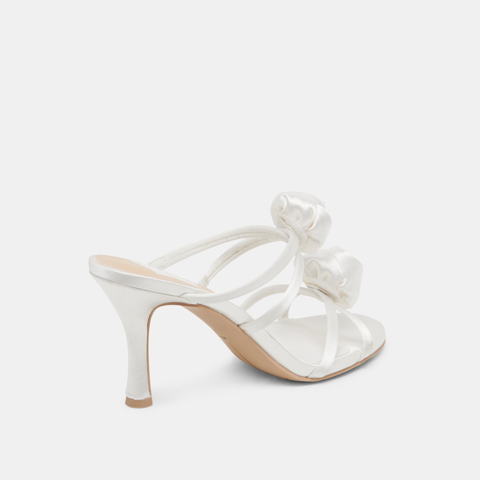 LINZY HEELS TRUE WHITE SATIN
 – Dolce Vita / Dolce Vita