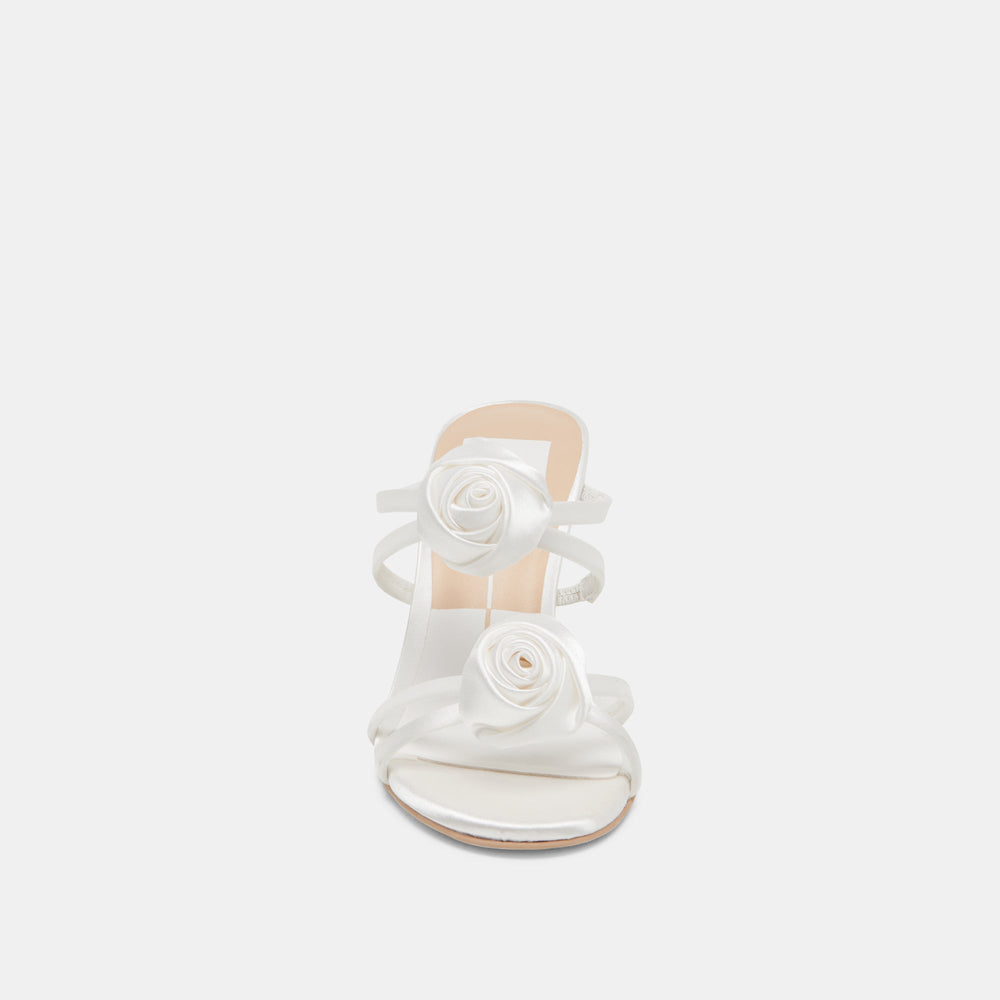 LINZY HEELS TRUE WHITE SATIN
 – Dolce Vita / Dolce Vita