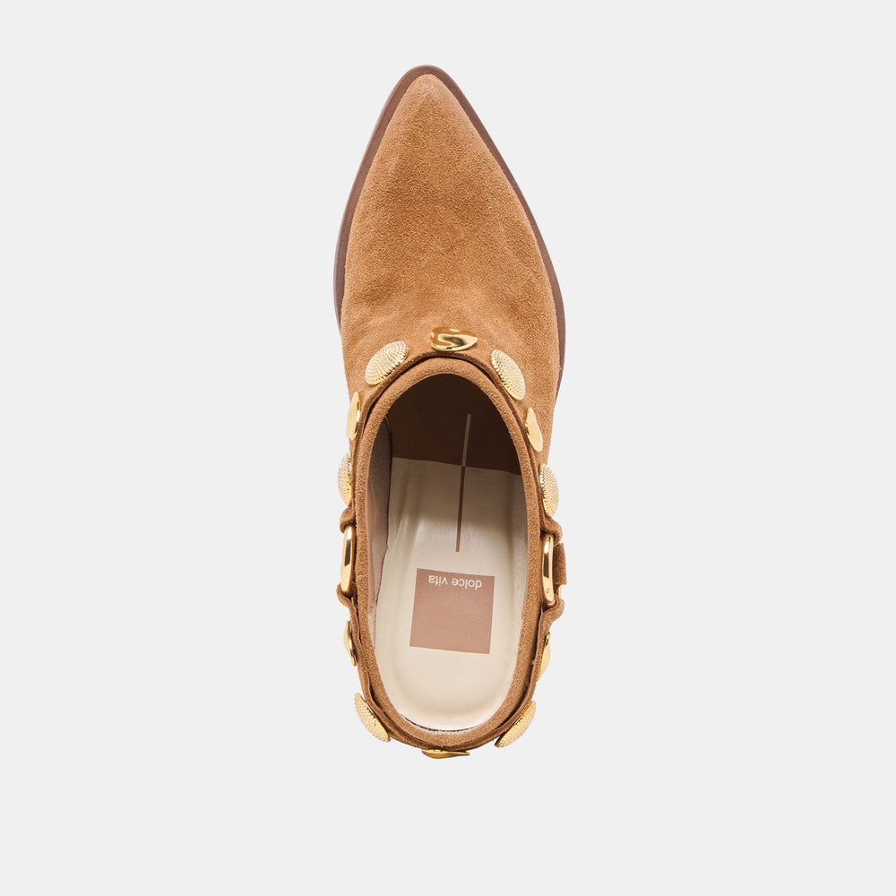 Kanyon Brown Suede Heels / Dolce Vita