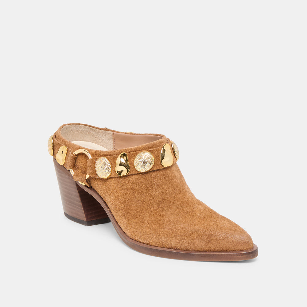 Kanyon Brown Suede Heels / Dolce Vita
