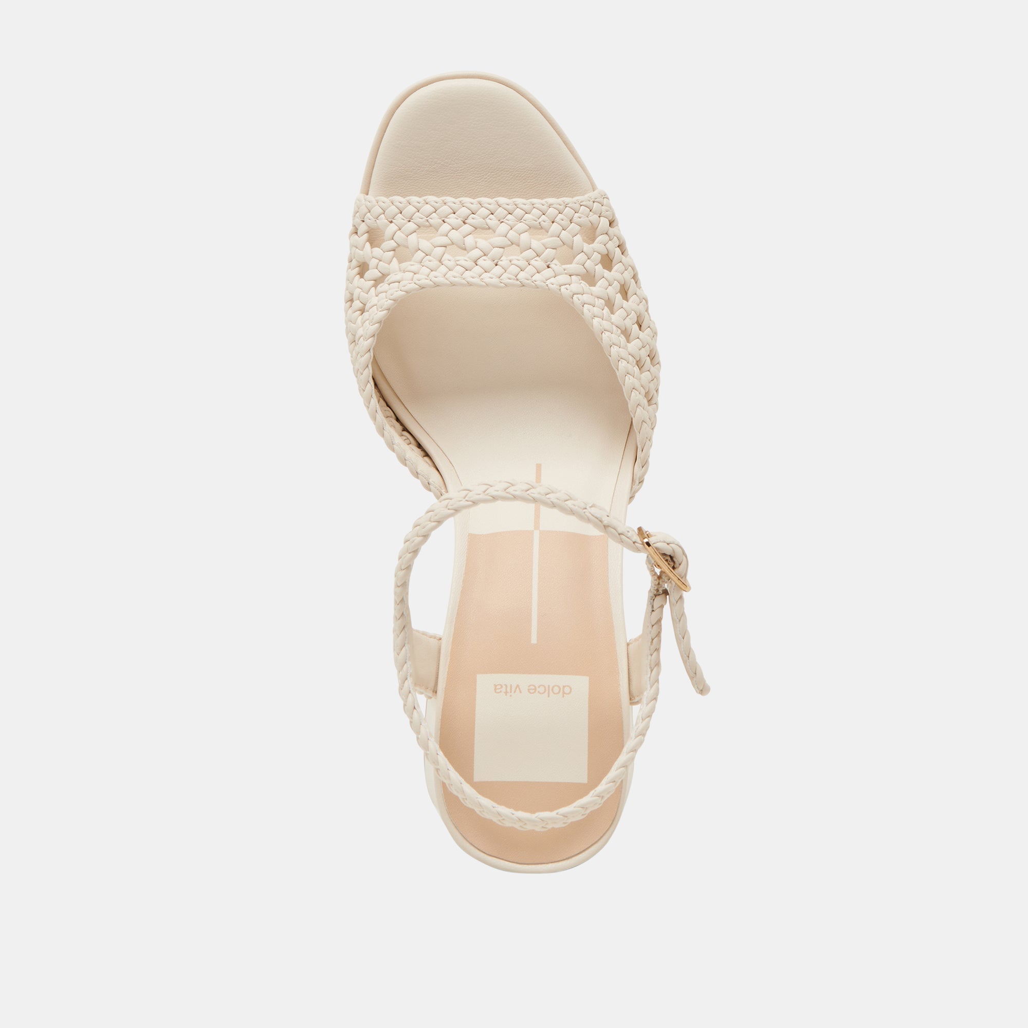 PEYTEN WIDE HEELS CREME WOVEN STELLA
 – Dolce Vita / Dolce Vita