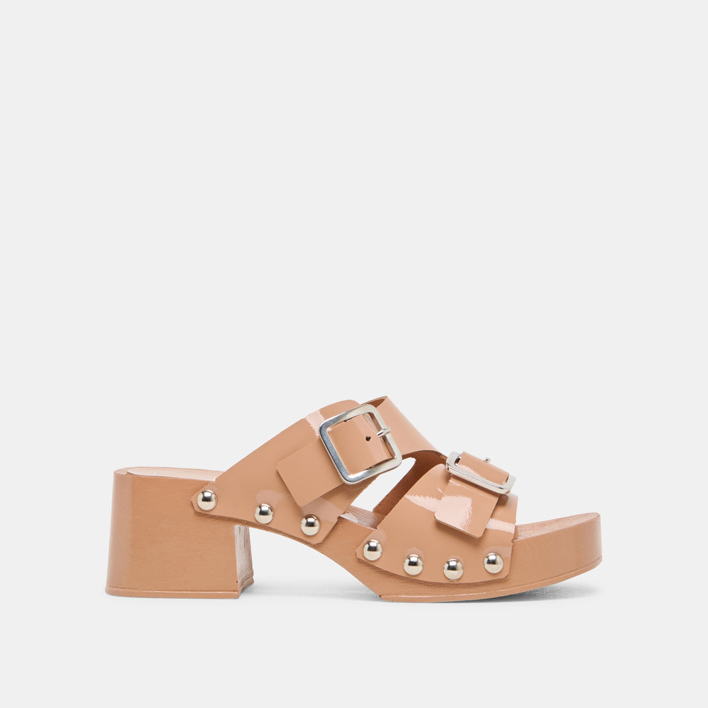 Melody Tan Leather Heels / Dolce Vita
