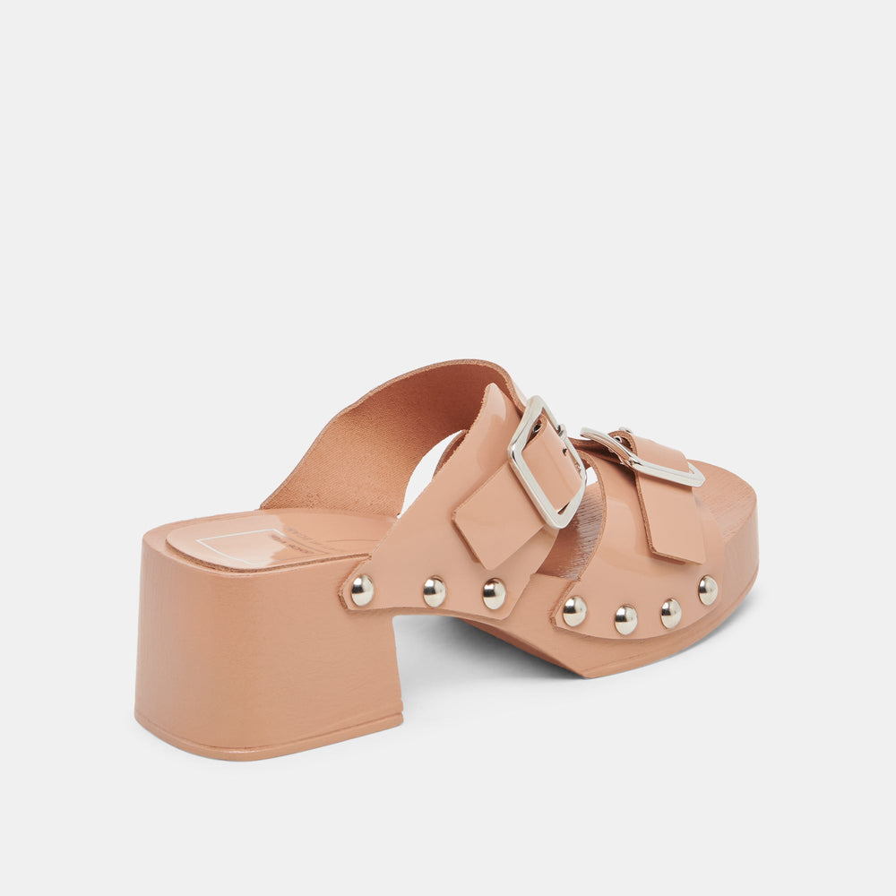 Melody Tan Leather Heels / Dolce Vita