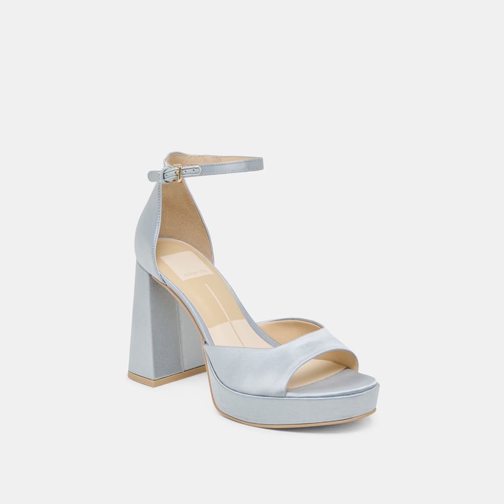 PANDRO HEELS LIGHT BLUE SATIN
 – Dolce Vita / Dolce Vita