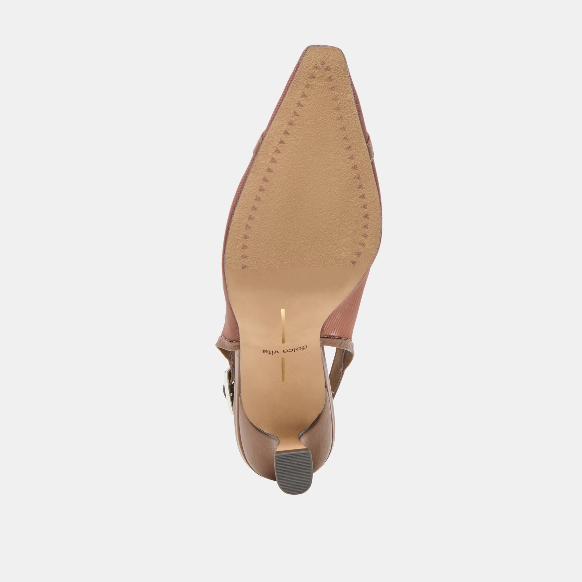 Lorine Espresso Mesh Heels / Dolce Vita