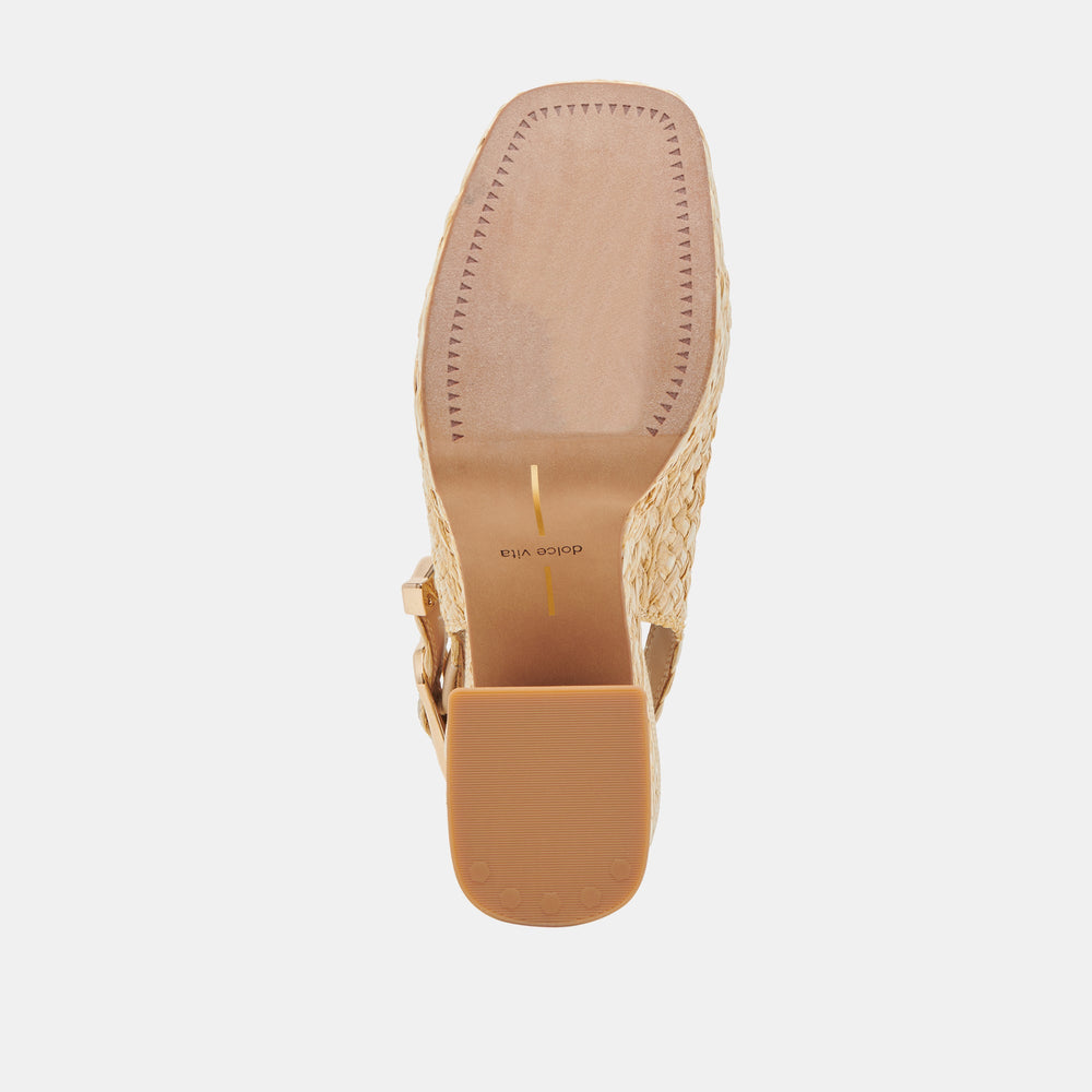 FLORES HEELS NATURAL RAFFIA
 – Dolce Vita / Dolce Vita