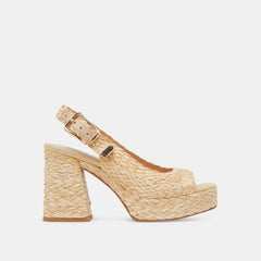 FLORES HEELS NATURAL RAFFIA
 – Dolce Vita / Dolce Vita