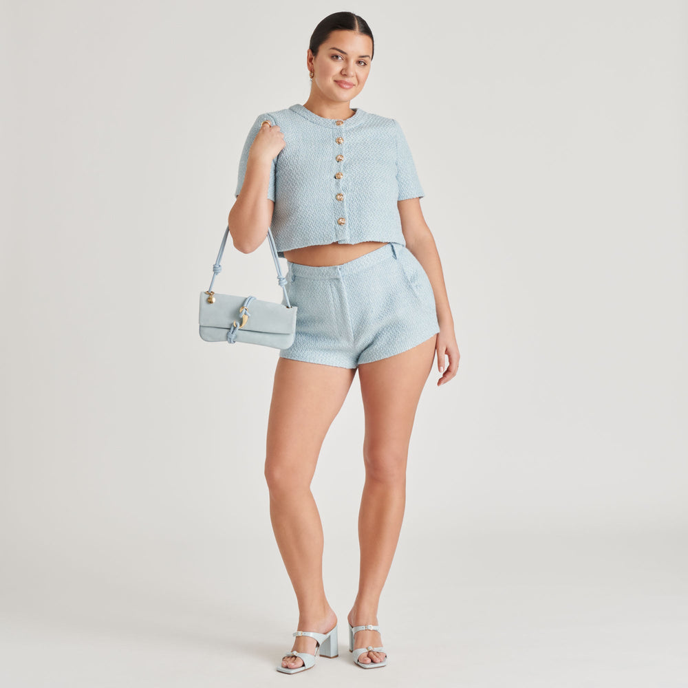SHANE HEELS ICE BLUE CRINKLE PATENT
 – Dolce Vita / Dolce Vita
