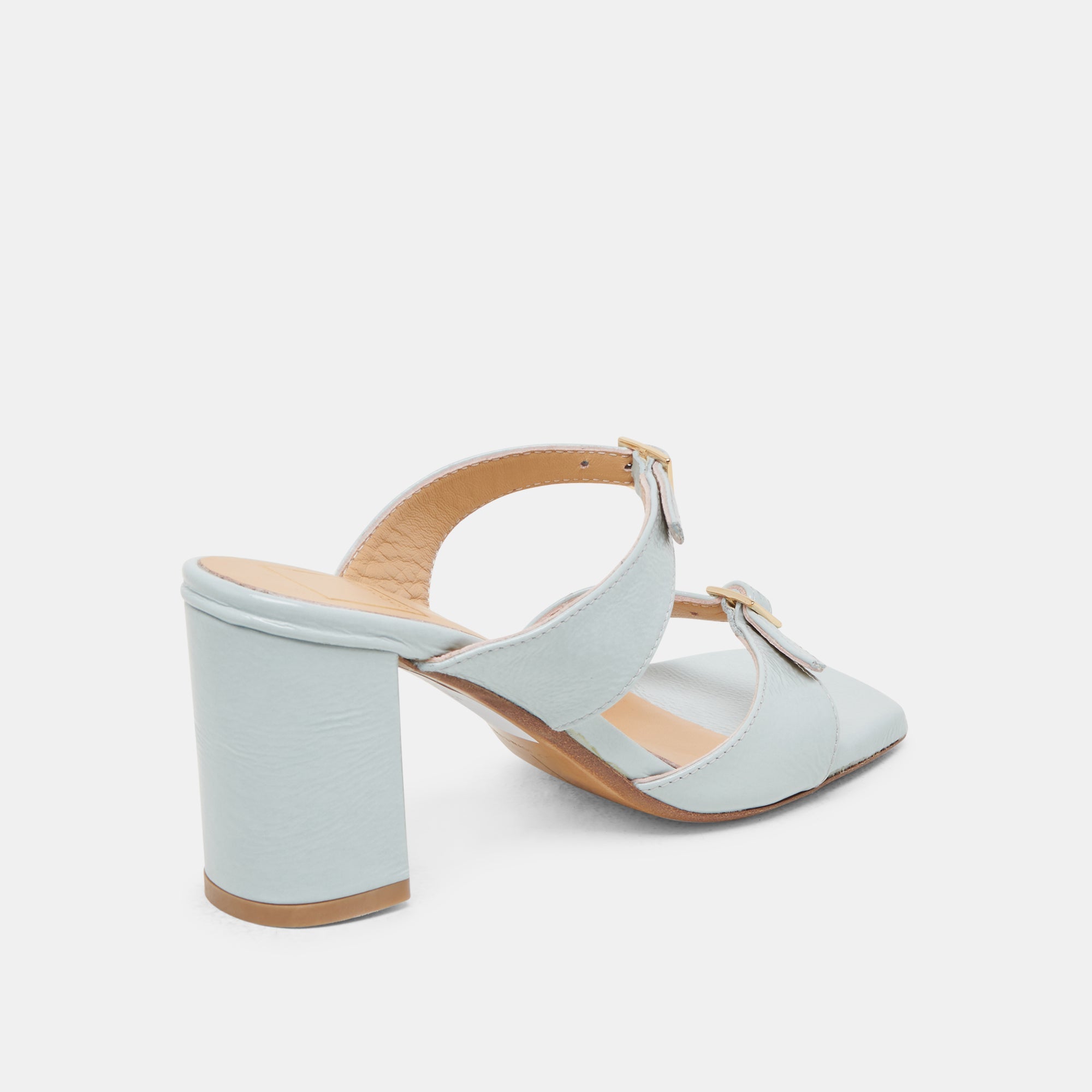 SHANE HEELS ICE BLUE CRINKLE PATENT
 – Dolce Vita / Dolce Vita