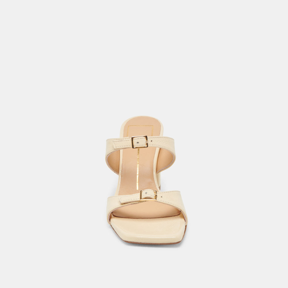 SHANE HEELS LIGHT YELLOW CRINKLE PATENT
 – Dolce Vita / Dolce Vita