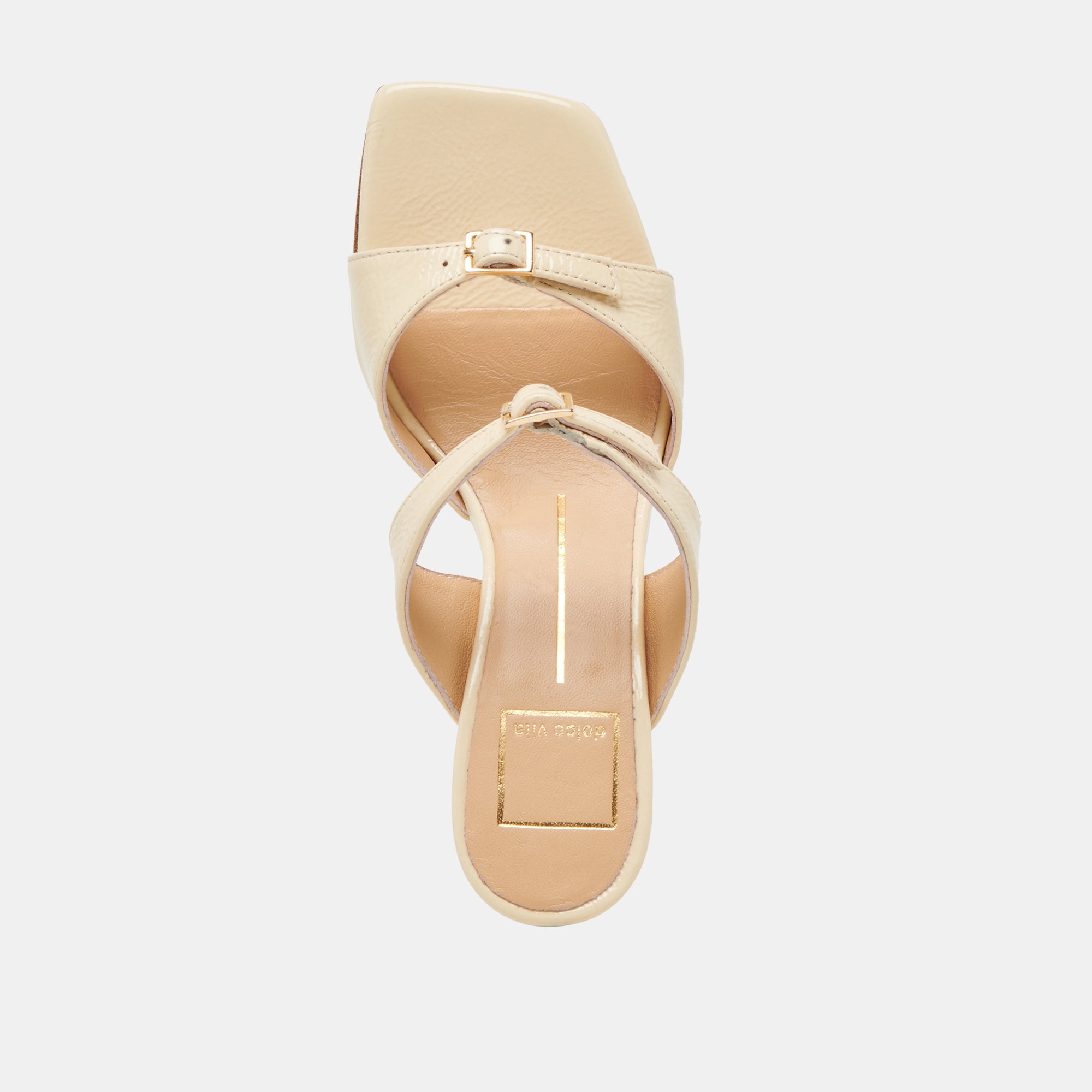 SHANE HEELS LIGHT YELLOW CRINKLE PATENT
 – Dolce Vita / Dolce Vita